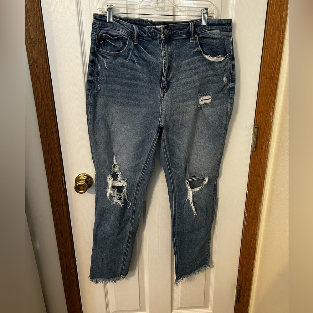 Kancan Straight Leg Jean